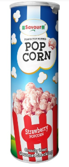 Savour Popcorn Strawberry